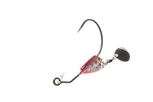 DUO Tetra Work Rock Spin Hook ↪️ Anzuelo plomado con cucharilla